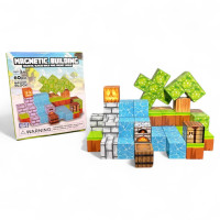 Магнитный конструктор Magnetic Building 60 дет.