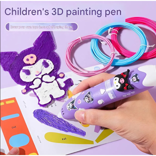 3-d ручка Куромі на акумуляторі