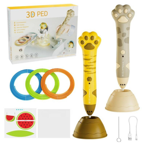 3-d ручка Лапка на акумуляторі