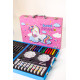 Набор для творчості в дерев'яній валізі 48 предметів
